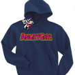 Angrygirl super bluza dla dziewczynki - navy blue