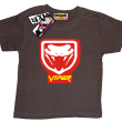 Viper Drift koszulka dziecięca - brown