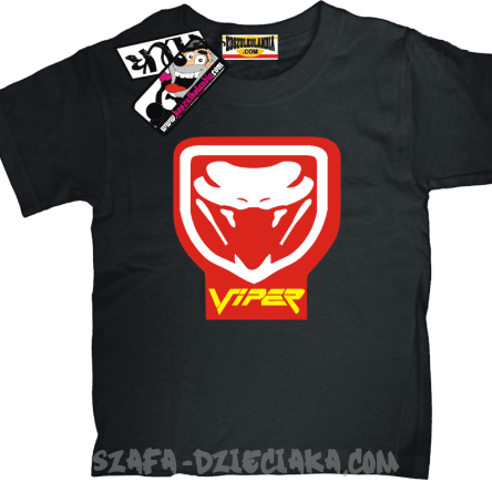 Viper Drift koszulka dziecięca - black