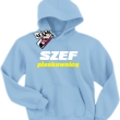 Szef piaskownicy niepowtarzalna bluza dziecięca - sky blue