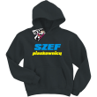 Szef piaskownicy niepowtarzalna bluza dziecięca - black
