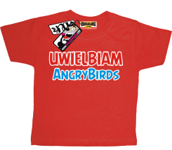 Uwielbiam Angrybirds - bajerancka koszulka dziecięca, kod: SZDZ00183K