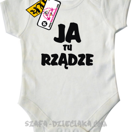 Ja tu rządze body dla Maluszka - white