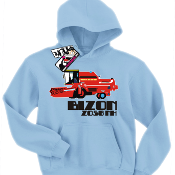 Bizon - dziecięca bluza z kapturem