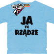 Ja tu rządze oryginalna dziecięca koszulka - sky blue