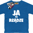 Ja tu rządze oryginalna dziecięca koszulka - royal blue