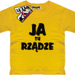 Ja tu rządze oryginalna dziecięca koszulka - yellow