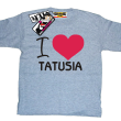 I love Tatusia super koszulka dziecięca - melange
