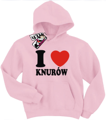 I love Knurów - bluza dziecięca, kod: SZDZ00220S
