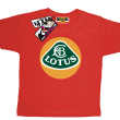 Lotus extreme tshirt dziecięcy z nadrukiem - czerwony