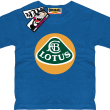 Lotus extreme tshirt dziecięcy z nadrukiem - niebieski