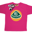 Lotus extreme tshirt dziecięcy z nadrukiem - różowy