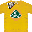 Lotus extreme tshirt dziecięcy z nadrukiem - żółty