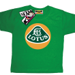 Lotus extreme tshirt dziecięcy z nadrukiem - zielony