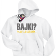 Bajki to dobre dla dzieciaków zabawna bluza dziecięca - biały