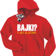 Bajki to dobre dla dzieciaków zabawna bluza dziecięca -czerwony