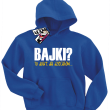 Bajki to dobre dla dzieciaków zabawna bluza dziecięca -niebieski