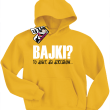 Bajki to dobre dla dzieciaków zabawna bluza dziecięca -żółty