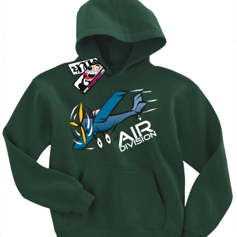 Air Division Samolocik - bluza dziecięca z kapturem