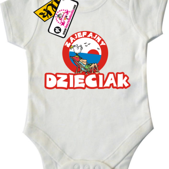 Zajefajny dzieciak - wyjątkowe body dziecięce, kod: SZDZ00195B