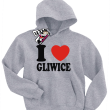 I love Gliwice - bluza dziecięca - melanżowy