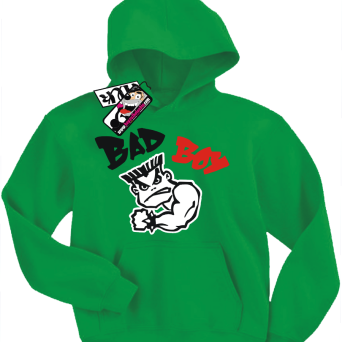 Bad boy mały mięśniak - bluza dziecięca z nadrukiem, kod: SZDZ00207S