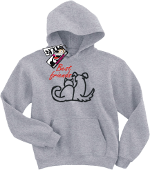 Best friends - świetna dziecięca bluza, kod: SZDZ00100S