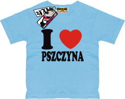 I love Pszczyna - koszulka dla dziecka, kod: SZDZ00223K