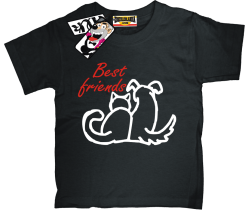 Best friends - świetna koszulka dziecięca, kod: SZDZ00100K