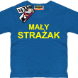 Mały strażak super koszulka dla syna - royal blue