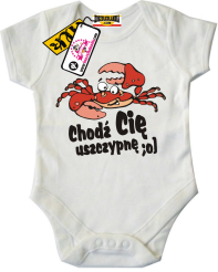 Chodź cię uszczypnę - świetne body dla dziecka, kod: SZDZ00071B