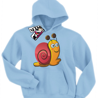 Ślimaczek ścigaczek - super dziecięca bluza, kod: SZDZ00202S