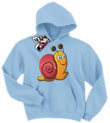 Ślimaczek ścigaczek - super dziecięca bluza, kod: SZDZ00202S