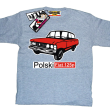 Duży Fiat 125p koszulka dziecięca - melanż