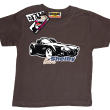 Cobra shelby świetny tshirt dziecięcy - brązowy