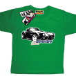 Cobra shelby świetny tshirt dziecięcy - zielony
