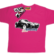 Cobra shelby świetny tshirt dziecięcy - różowy