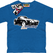 Cobra shelby świetny tshirt dziecięcy - niebieski