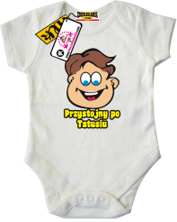 Przystojny po tatusiu - body dziecięce, kod: SZDZ00199B