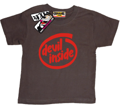 Devil inside - odlotowa dziecięca koszulka, kod: SZDZ00187K