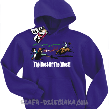 Rodeo Best of the West super bluza dziecięca - purple