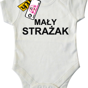 Mały strażak - świetne body dla Maluszka, kod: SZDZ00141B