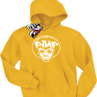 Pimp afroman oryginalna bluza dziecięca - yellow