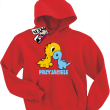 Diplodogi Przyjaciele - bluza dla dziecka - czerwony