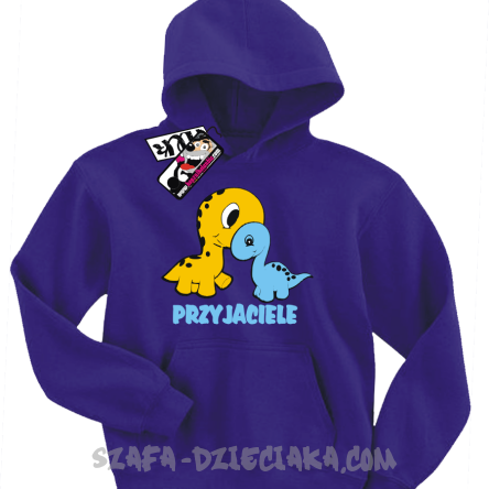 Diplodogi Przyjaciele - bluza dla dziecka - fioletowy