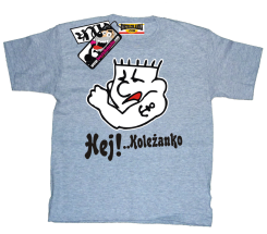 Mięśniak "hej koleżanko" - wypasiony tshirt dziecięcy, kod: SZDZ00015K