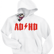 ADHD świetna bluza dziecięca z kapturem - white