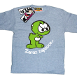 Żółwik zaraz zapsoce zabawny tshirt dziecięcy - melanżowy