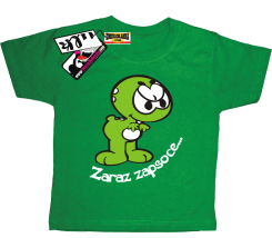 Żółwik zaraz zapsoce - zabawny tshirt dziecięcy, kod: SZDZ00042K