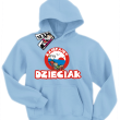 Zajefajny dzieciak super dziecięca bluza - błękitny